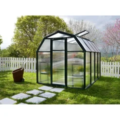 Canopia Eco Grow Doppio Strato Serra Da Giardino in Policarbonato 259X204X198 cm Verde