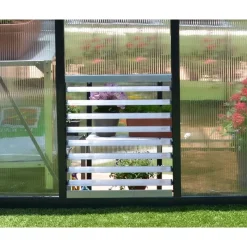 Canopia Finestra Laterale a Lamelle per Serra - Argento