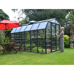 Canopia Grand Gardener Ibrida Serra Da Giardino in Policarbonato 389X265X238 cm Verde