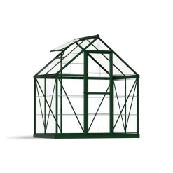 Canopia Harmony Trasparente Serra Da Giardino in Policarbonato 126X185X208 cm Verde