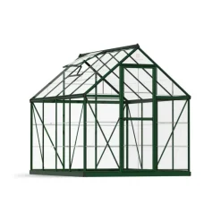 Canopia Harmony Trasparente Serra Da Giardino in Policarbonato 247X185X208 cm Verde