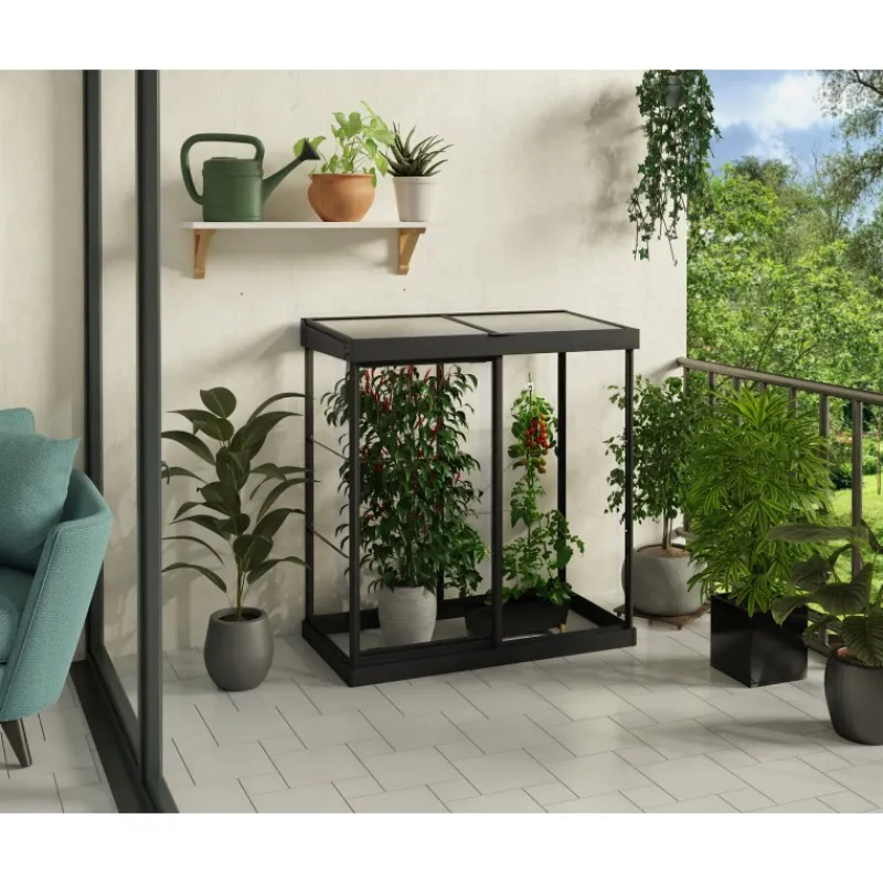 Canopia Ivy Mini Serra Da Giardino in Policarbonato 124X64X150 cm