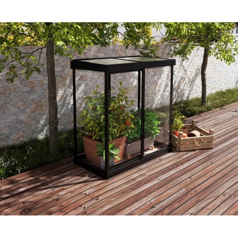 Canopia Ivy Mini Serra Da Giardino in Policarbonato 124X64X150 cm