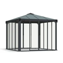 Canopia Ledro Gazebo Chiuso in Alluminio 3X3 m