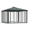 Canopia Ledro Gazebo Chiuso in Alluminio 3.6X3.6 m