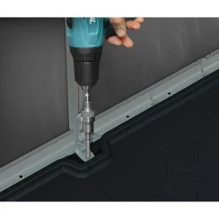 Canopia Rubicon Casetta Da Giardino in Policarbonato Ultra Resistente 377X237X235 cm Grigio Scuro