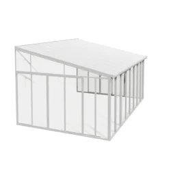 Canopia San Remo Pergola Chiusa in Alluminio 4X4.4 m Bianco