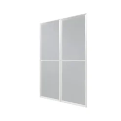 Canopia Set Di Porte a Rete Per Sanremo Pergola Chiusa Bianco