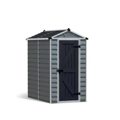 Canopia Skylight Casetta Da Giardino in Policarbonato 176X120X203 cm Grigio Deco