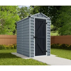 Canopia Skylight Casetta Da Giardino in Policarbonato 176X120X203 cm Grigio Deco