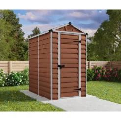 Canopia Skylight Casetta Da Giardino in Policarbonato 176X120X203 cm Ambra