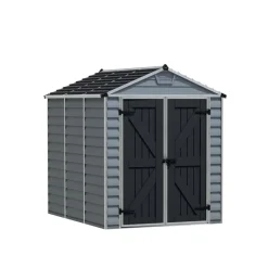 Canopia Skylight Casetta Da Giardino in Policarbonato 229X185X217 cm Grigio Deco