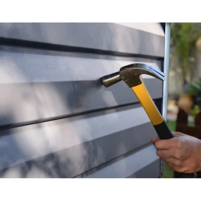 Canopia Skylight Casetta Da Giardino in Policarbonato 229X185X217 cm Grigio Deco