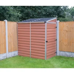 Canopia Skylight Casetta Da Giardino in Policarbonato 176X120X203 cm Ambra