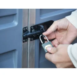 Canopia Skylight Casetta Da Giardino in Policarbonato 90X185X217 cm Grigio