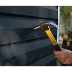 Canopia Skylight Casetta Da Giardino in Policarbonato 90X185X217 cm Grigio Scuro