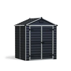 Canopia Skylight Casetta Da Giardino in Policarbonato 154X185X217 cm Grigio Scuro