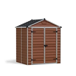 Canopia Skylight Casetta Da Giardino in Policarbonato 154X185X217 cm Ambra