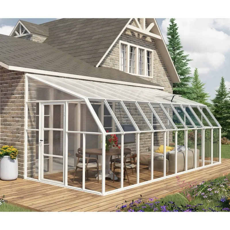 Canopia Sun Room Veranda in Policarbonato 2.7X6.3 m Bianco