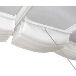 Canopia Tenda da Tetto Per la Pergola 3X5.6 m Bianco