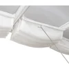 Canopia Tenda da Tetto Per la Pergola 3X6.2 m Bianco