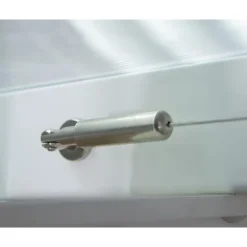 Canopia Tenda da Tetto Per la Pergola 3X6.2 m Bianco