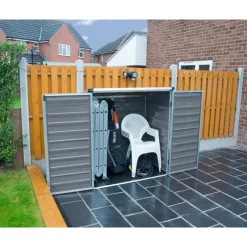 Canopia Voyager Casetta Da Giardino in Policarbonato 139X90X146 cm Grigio