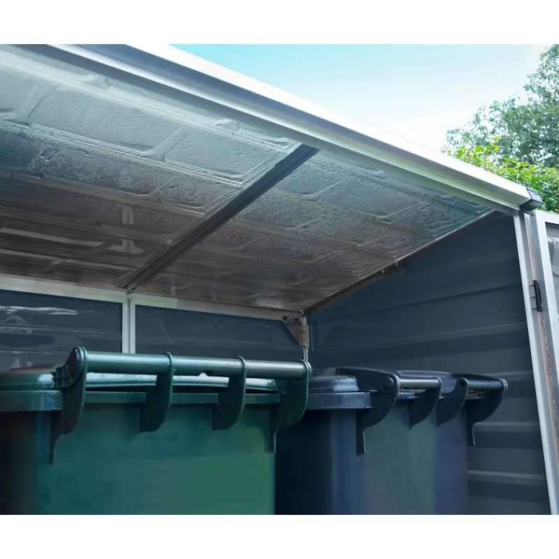 Canopia Voyager Casetta Da Giardino in Policarbonato 139X90X146 cm Grigio