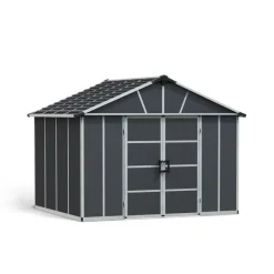 Canopia Yukon Casetta Da Giardino in Policarbonato 271X332X252 cm Grigio