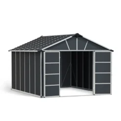 Canopia Yukon Casetta Da Giardino in Policarbonato 395X332X252 cm Grigio