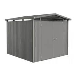 Biohort Casetta da Giardino in Metallo PANORAMA 3 con Porta a Due Battenti