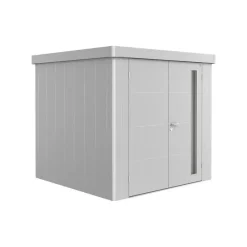 Biohort Casetta da Giardino in Metallo NEO 2B con Porta a Due Battenti