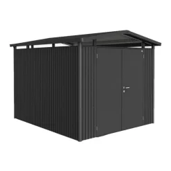 Biohort Casetta da Giardino in Metallo PANORAMA 1 con Porta a Due Battenti