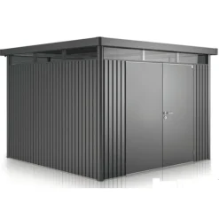 Biohort Casetta da Giardino in Metallo HIGHLINE 4 con Porta a Due Battenti