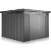 Biohort Casetta da Giardino in Metallo HIGHLINE 5 con Porta a Due Battenti