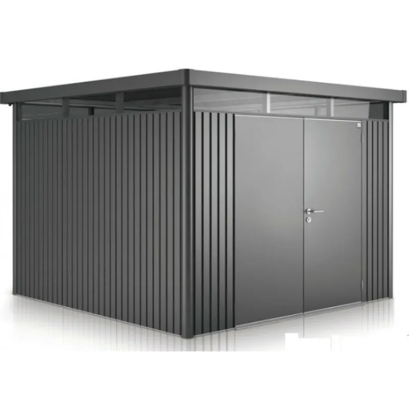 Biohort Casetta da Giardino in Metallo HIGHLINE 5 con Porta a Due Battenti