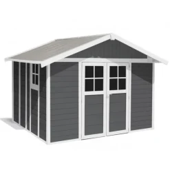 Grosfillex Casetta da Giardino in Resina DECO 11 GREY
