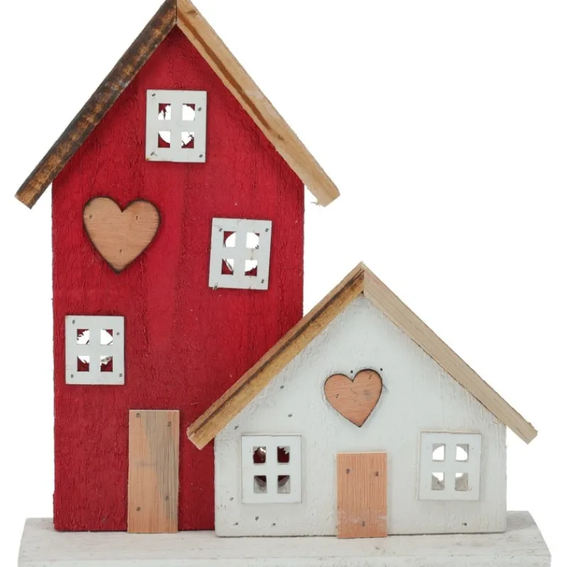 Koopman Casetta Illuminata 28 cm. Pezzo Singolo