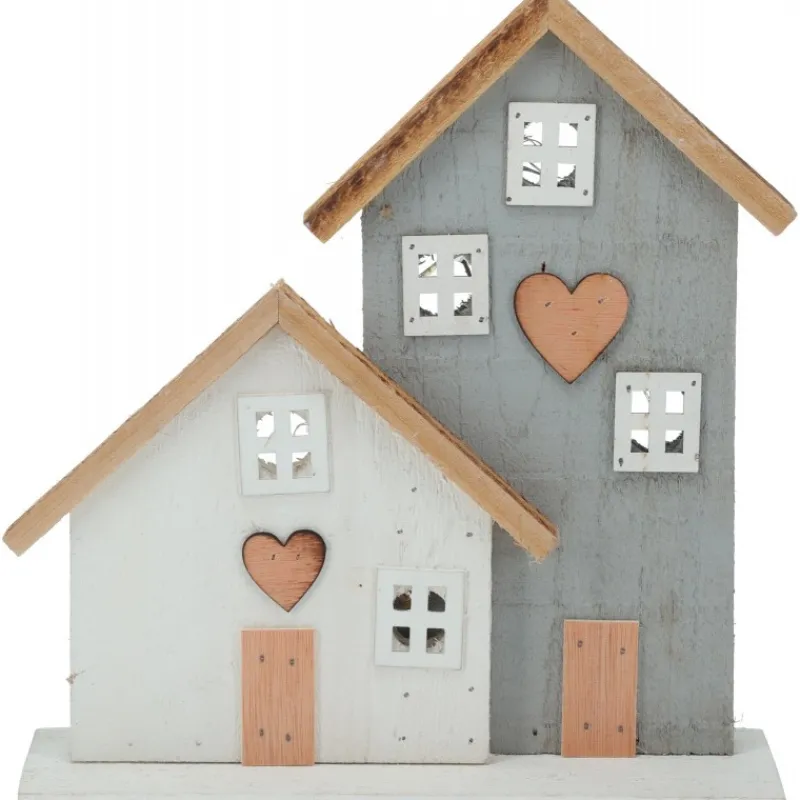 Koopman Casetta Illuminata 28 cm. Pezzo Singolo