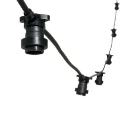 Lotti Catena Party Light con 8 Portalampada E27 5m Prolungabile