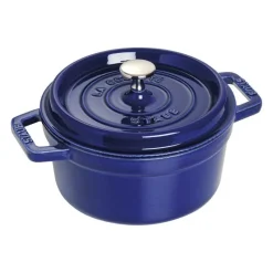Staub Cocotte 22 cm Blu in Ghisa