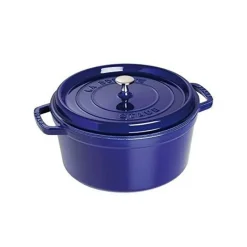 Staub Cocotte 26 cm Blu in Ghisa