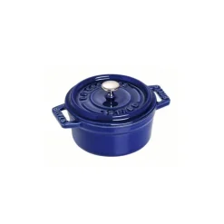 Staub Cocotte 10 cm Blu Scura in Ghisa