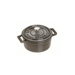 Staub Cocotte 18 cm Grigia Graphite in Ghisa