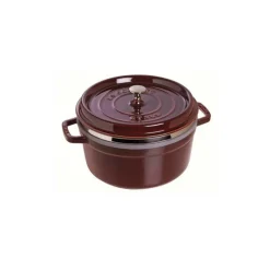 Staub Cocotte con Cestello 26 cm Granata in Ghisa