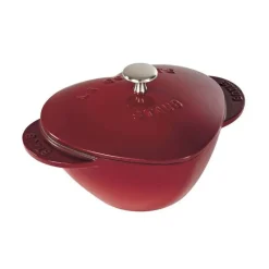 Staub Cocotte Cuore 20 cm Rossa in Ghisa