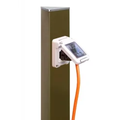 Acquapoint Colonnina per Presa Elettrica da Giardino Aquapoint Electropoint da Interrare Verde Sottobosco
