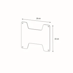Herstera Connettore Interno per Fioriera Hestera PLANTER 30