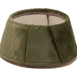 Koopman Copribase Albero di Natale Velluto Verde 55 Cm