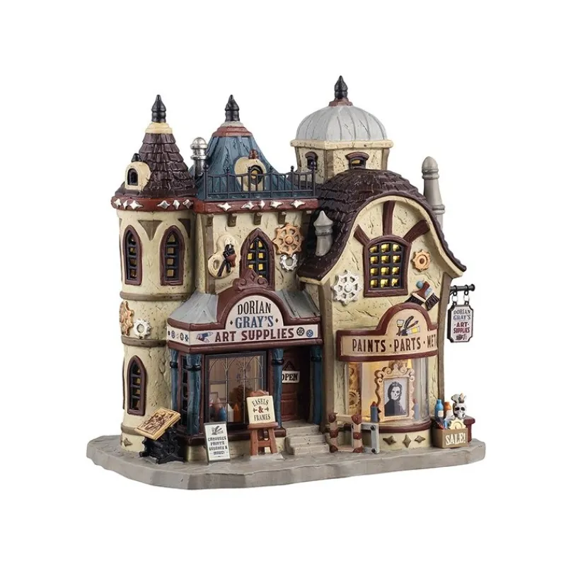 Lemax Dorian Gray's Art Supplies con Alimentatore 4.5V Cod. 55306